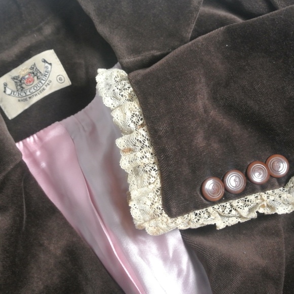 Juicy Couture Jackets & Blazers - Juicy Couture Velvet Riding Jacket Blazer 6